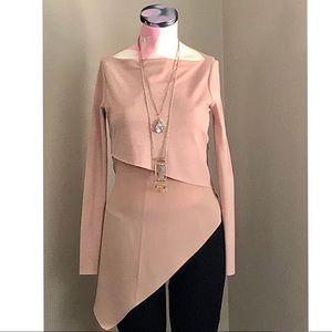 Zara asymmetrical top